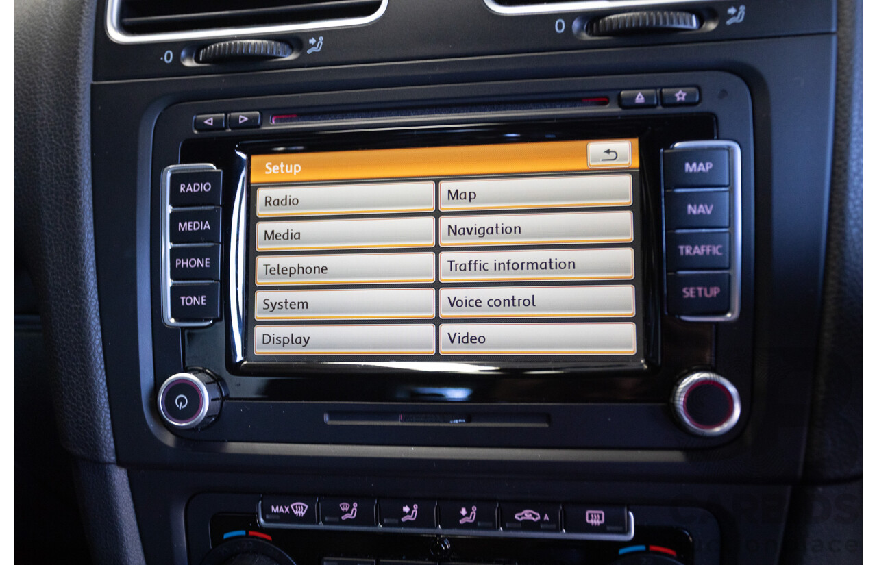 1/2013 Volkswagen Golf GTI 1K MY13 5D Hatchback White Turbo 2.0L