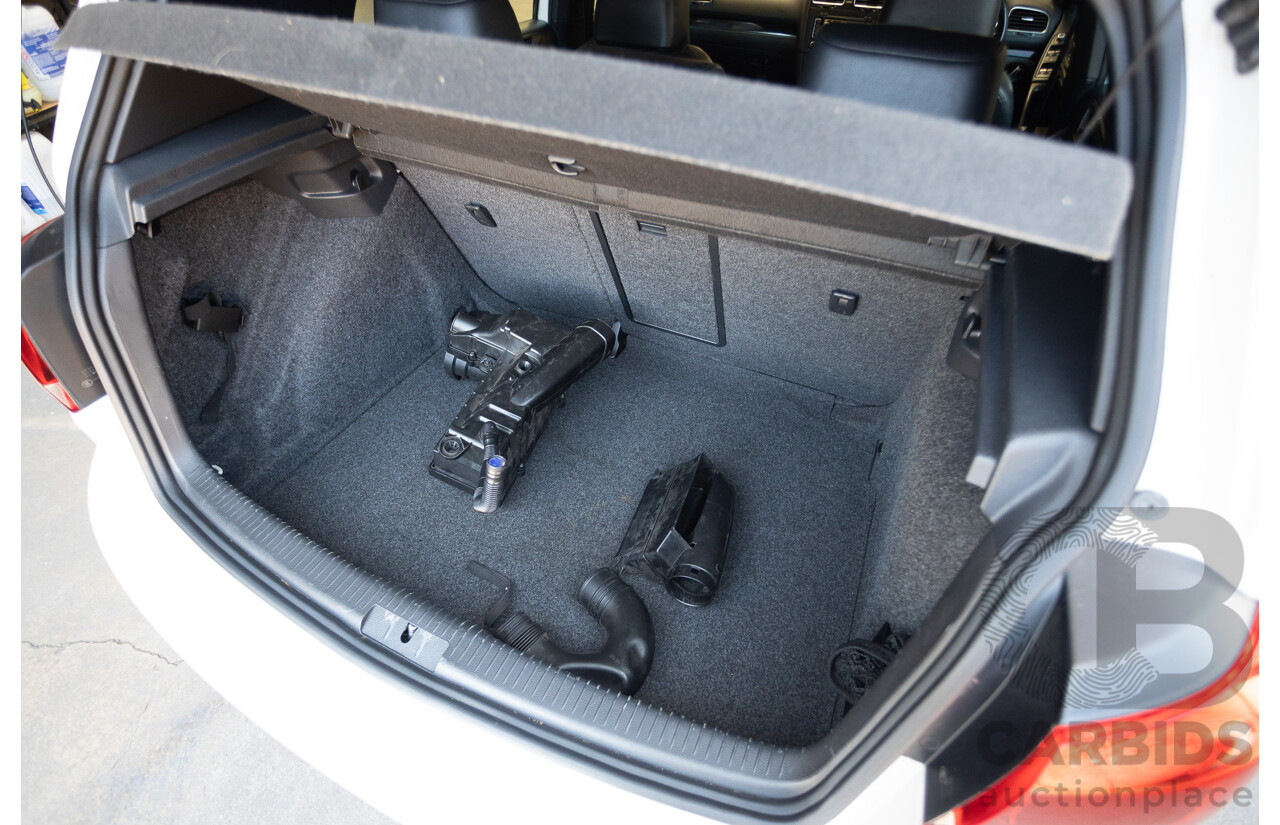 1/2013 Volkswagen Golf GTI 1K MY13 5D Hatchback White Turbo 2.0L