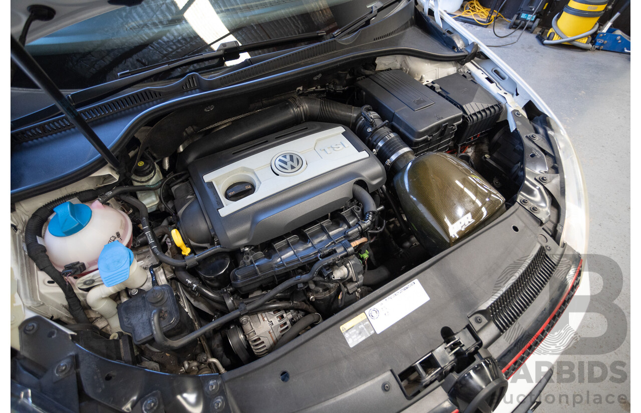 1/2013 Volkswagen Golf GTI 1K MY13 5D Hatchback White Turbo 2.0L