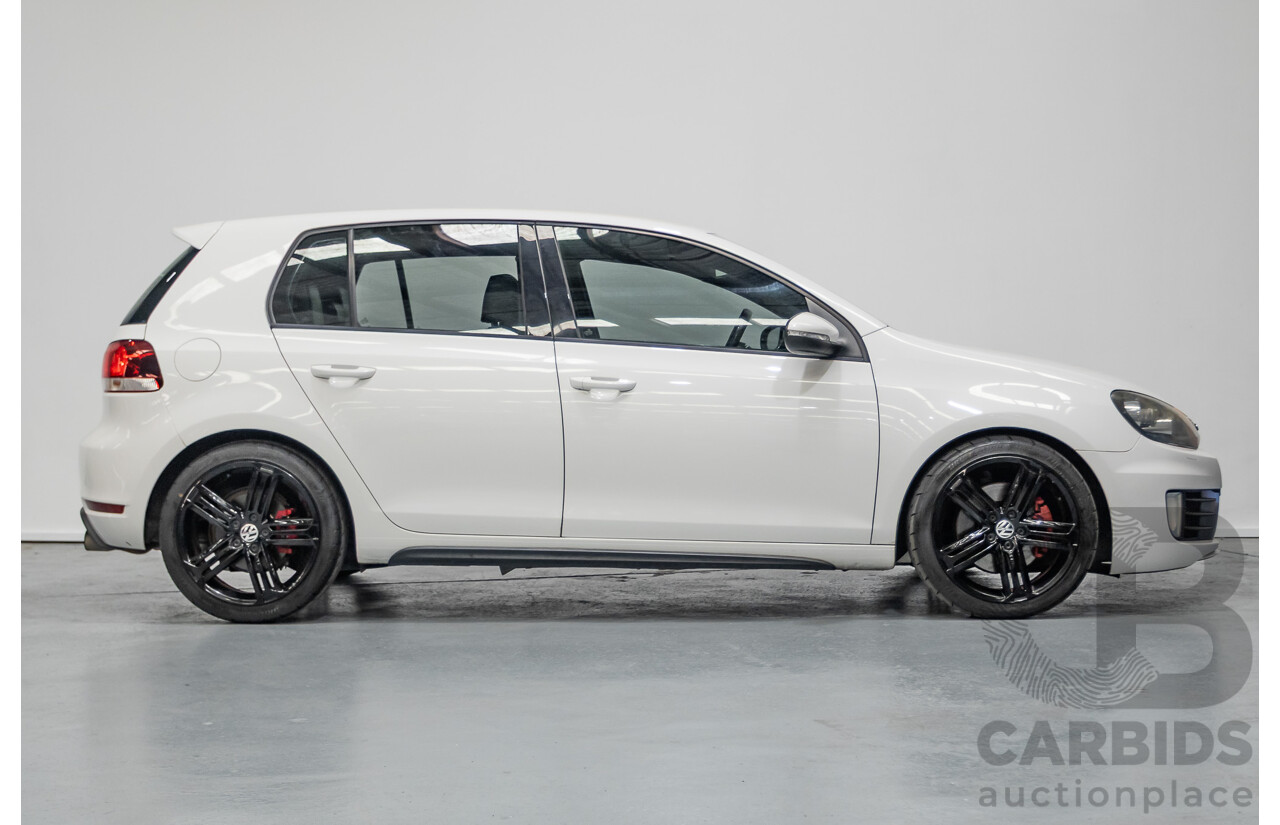 1/2013 Volkswagen Golf GTI 1K MY13 5D Hatchback White Turbo 2.0L