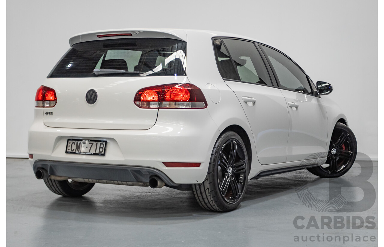 1/2013 Volkswagen Golf GTI 1K MY13 5D Hatchback White Turbo 2.0L