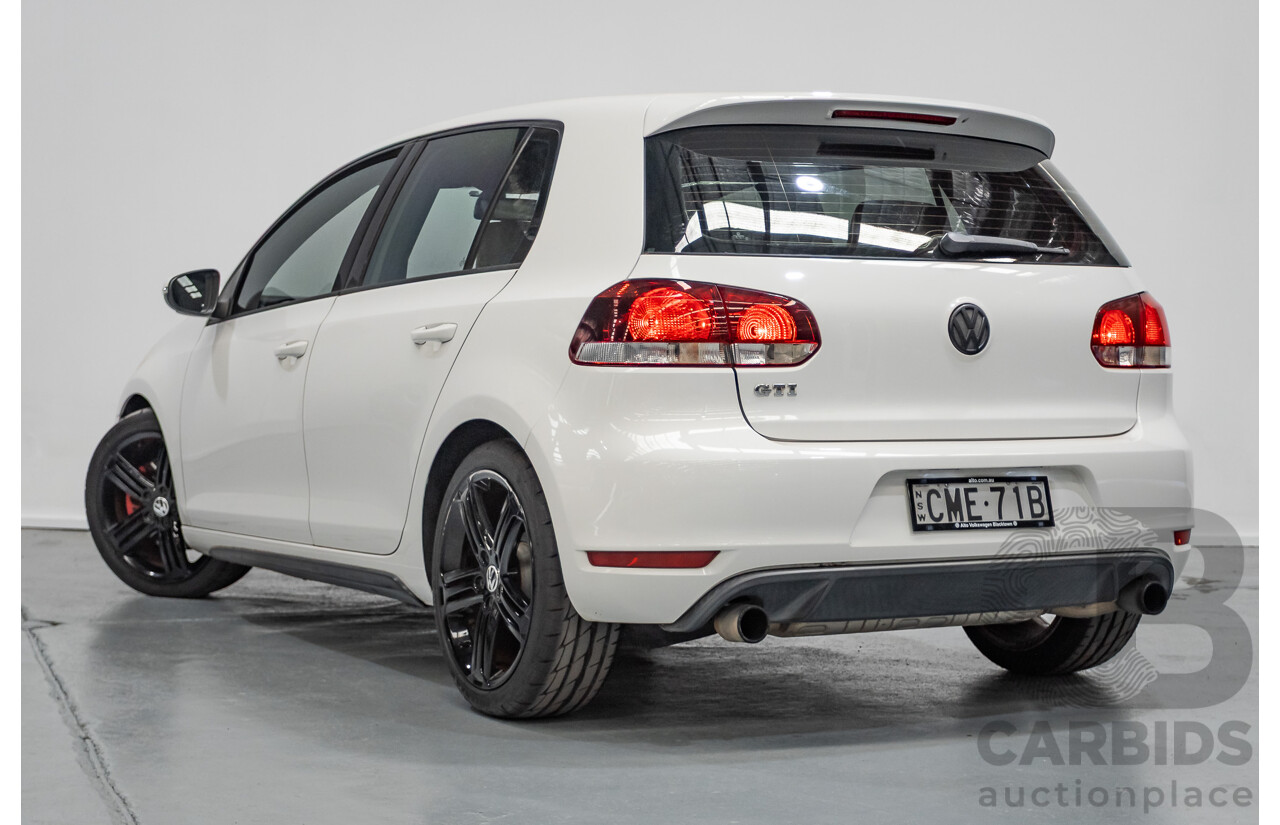 1/2013 Volkswagen Golf GTI 1K MY13 5D Hatchback White Turbo 2.0L