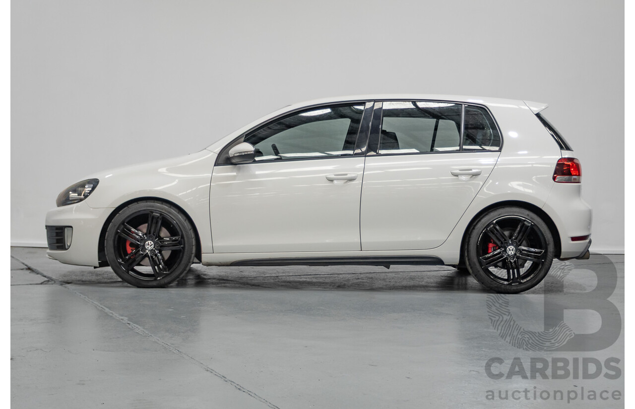 1/2013 Volkswagen Golf GTI 1K MY13 5D Hatchback White Turbo 2.0L