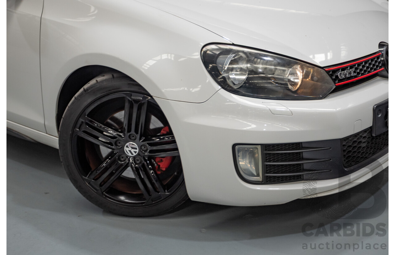 1/2013 Volkswagen Golf GTI 1K MY13 5D Hatchback White Turbo 2.0L