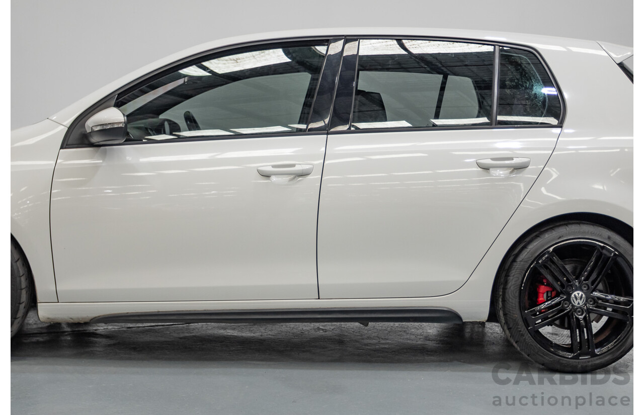 1/2013 Volkswagen Golf GTI 1K MY13 5D Hatchback White Turbo 2.0L