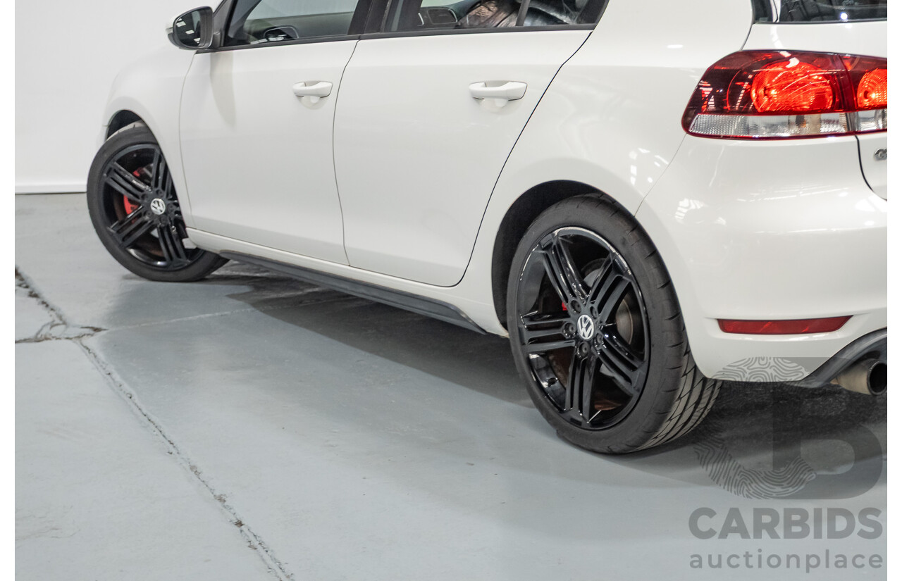 1/2013 Volkswagen Golf GTI 1K MY13 5D Hatchback White Turbo 2.0L