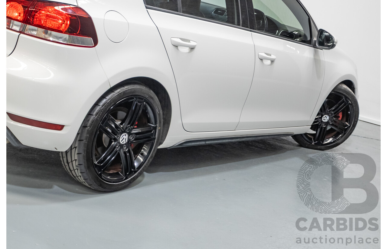 1/2013 Volkswagen Golf GTI 1K MY13 5D Hatchback White Turbo 2.0L