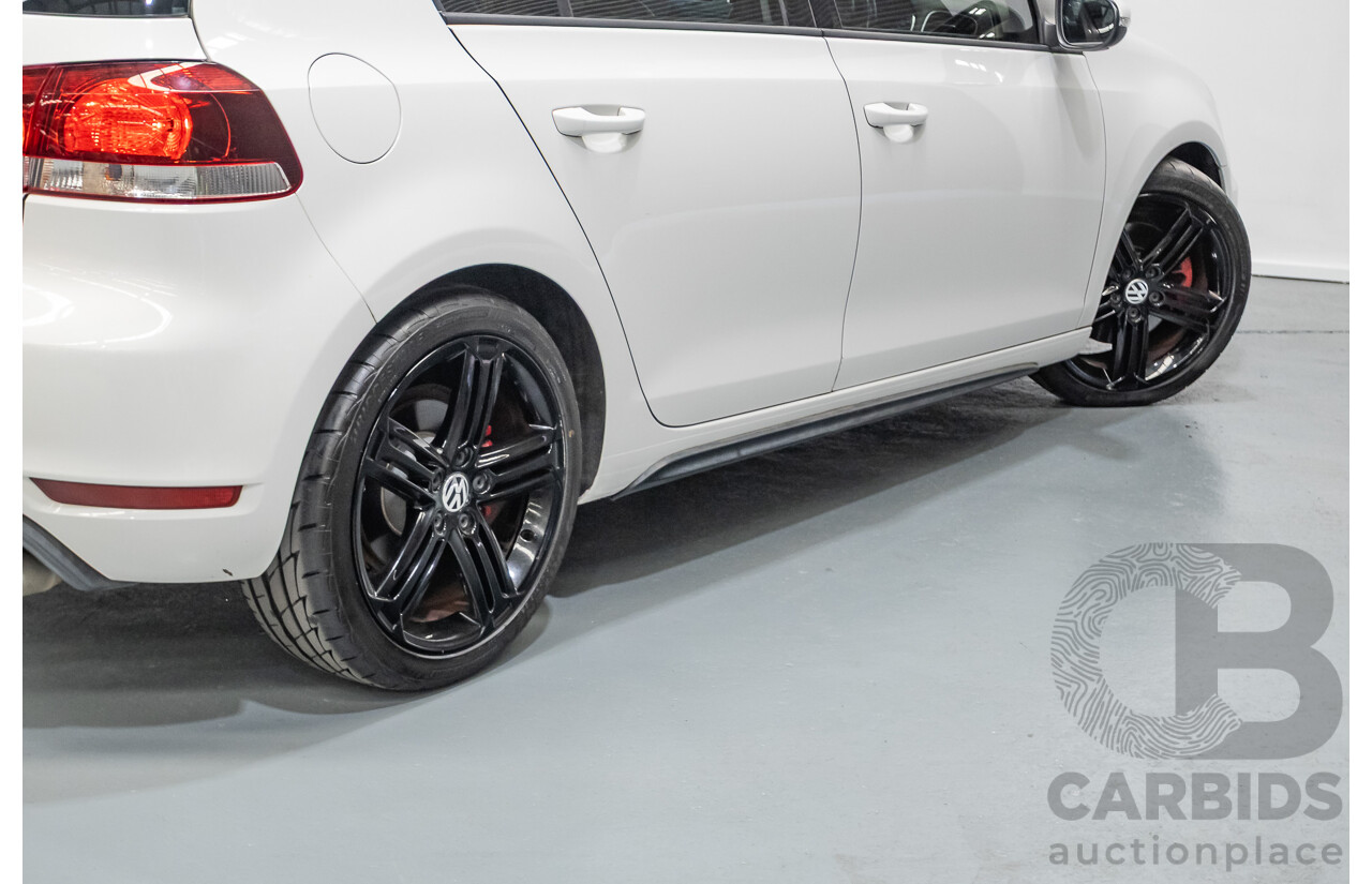 1/2013 Volkswagen Golf GTI 1K MY13 5D Hatchback White Turbo 2.0L
