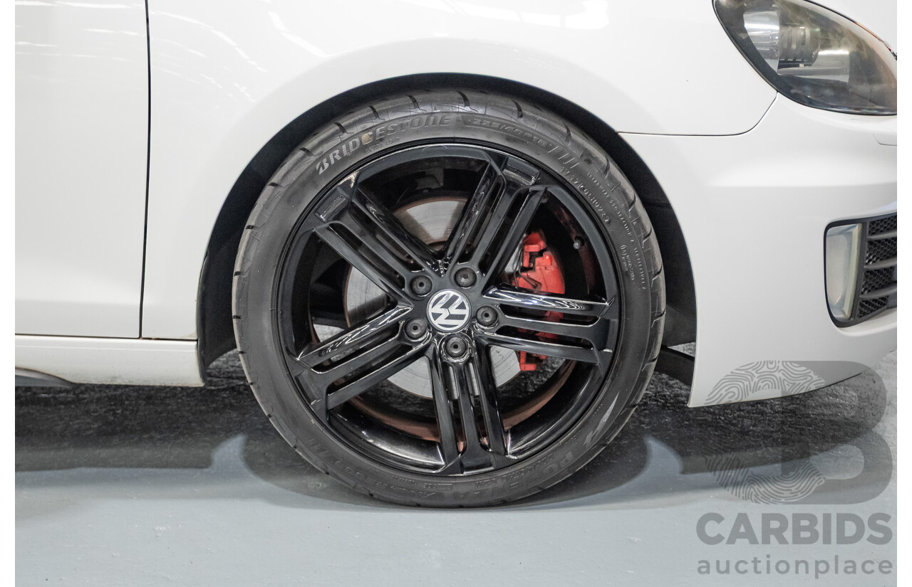 1/2013 Volkswagen Golf GTI 1K MY13 5D Hatchback White Turbo 2.0L