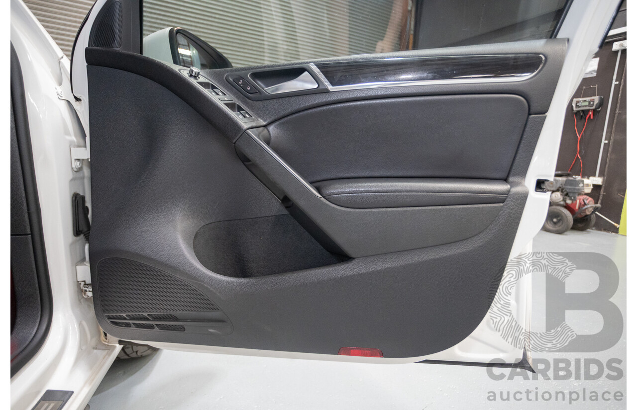 1/2013 Volkswagen Golf GTI 1K MY13 5D Hatchback White Turbo 2.0L