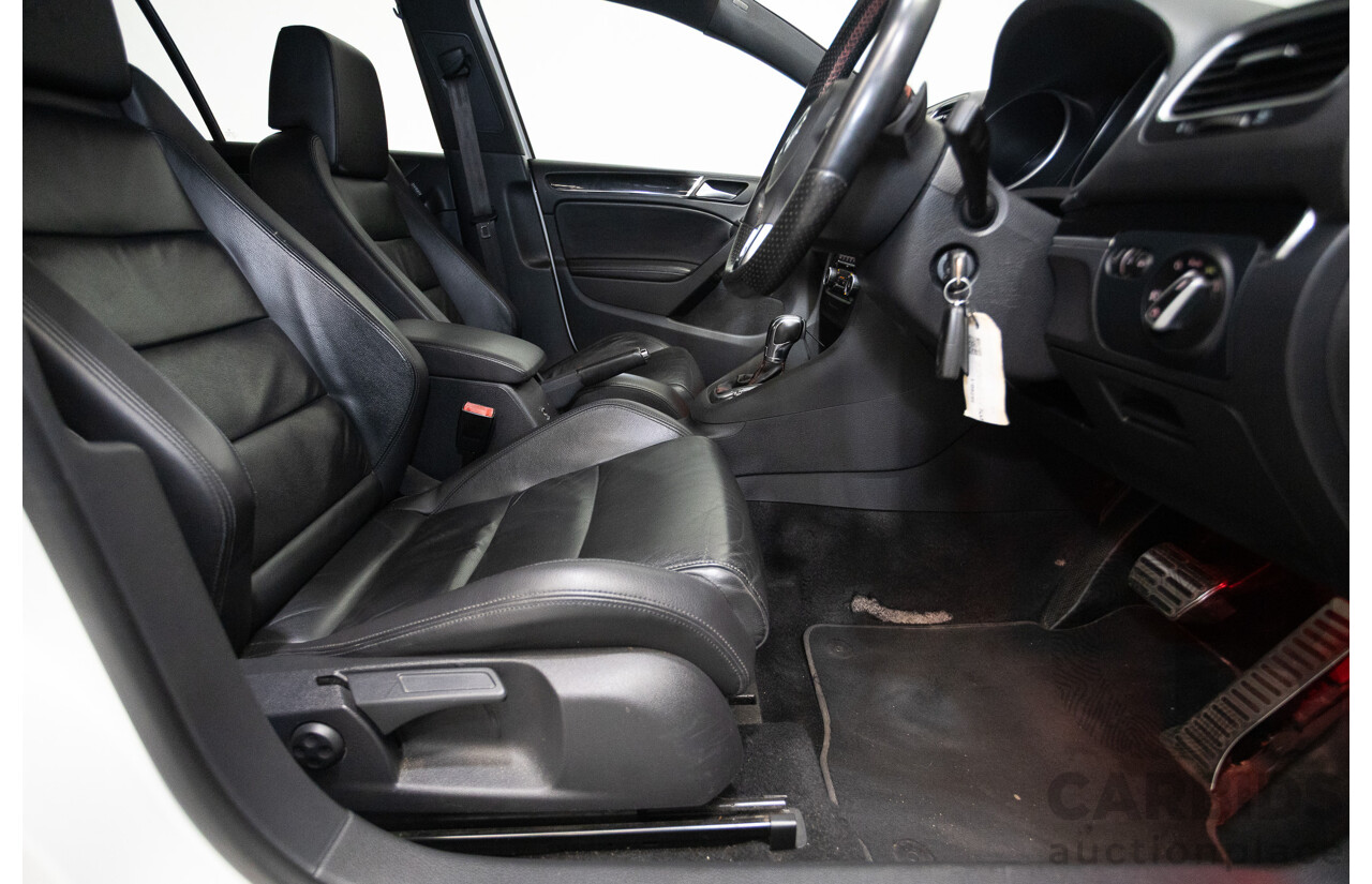 1/2013 Volkswagen Golf GTI 1K MY13 5D Hatchback White Turbo 2.0L