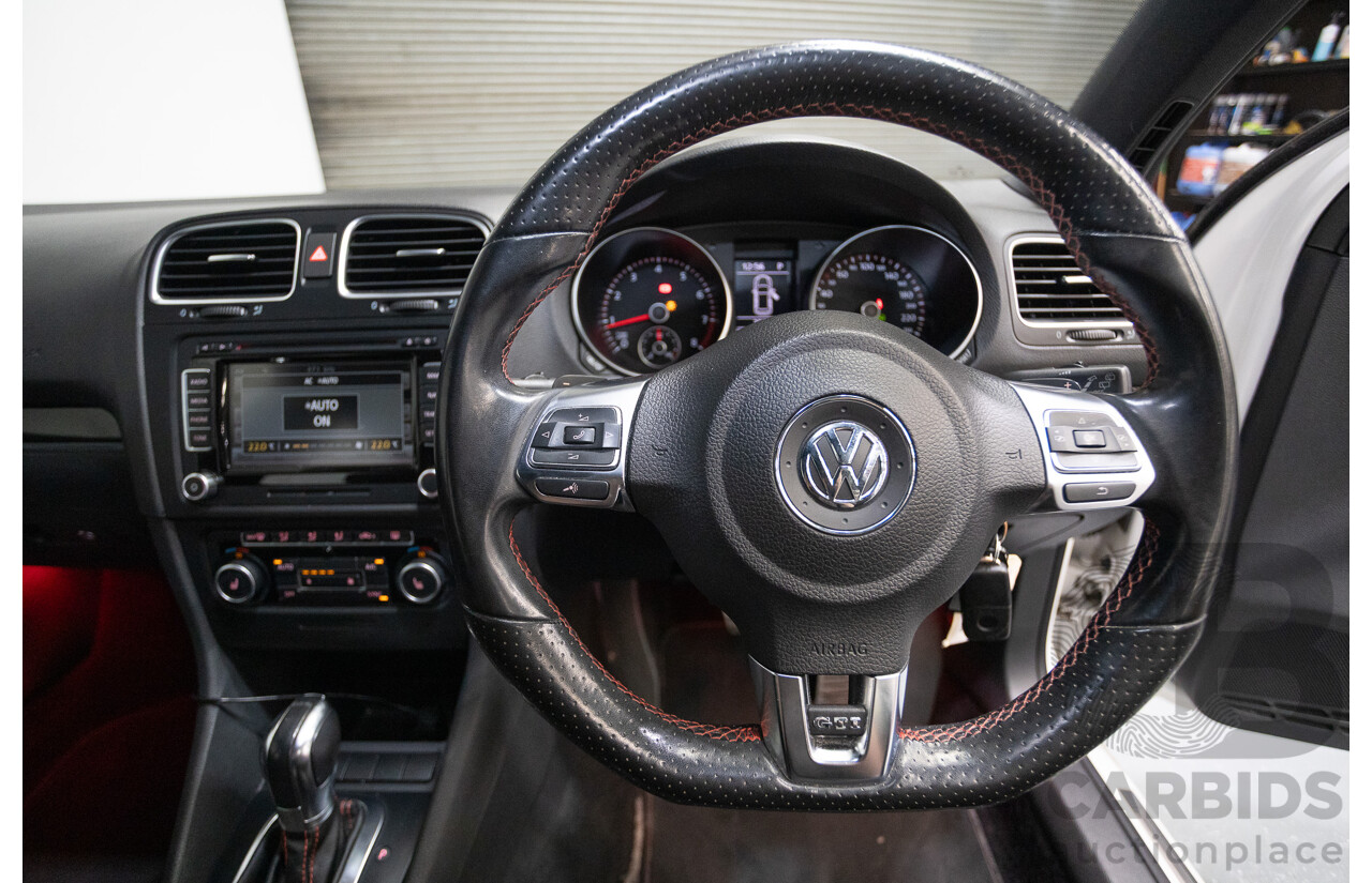 1/2013 Volkswagen Golf GTI 1K MY13 5D Hatchback White Turbo 2.0L