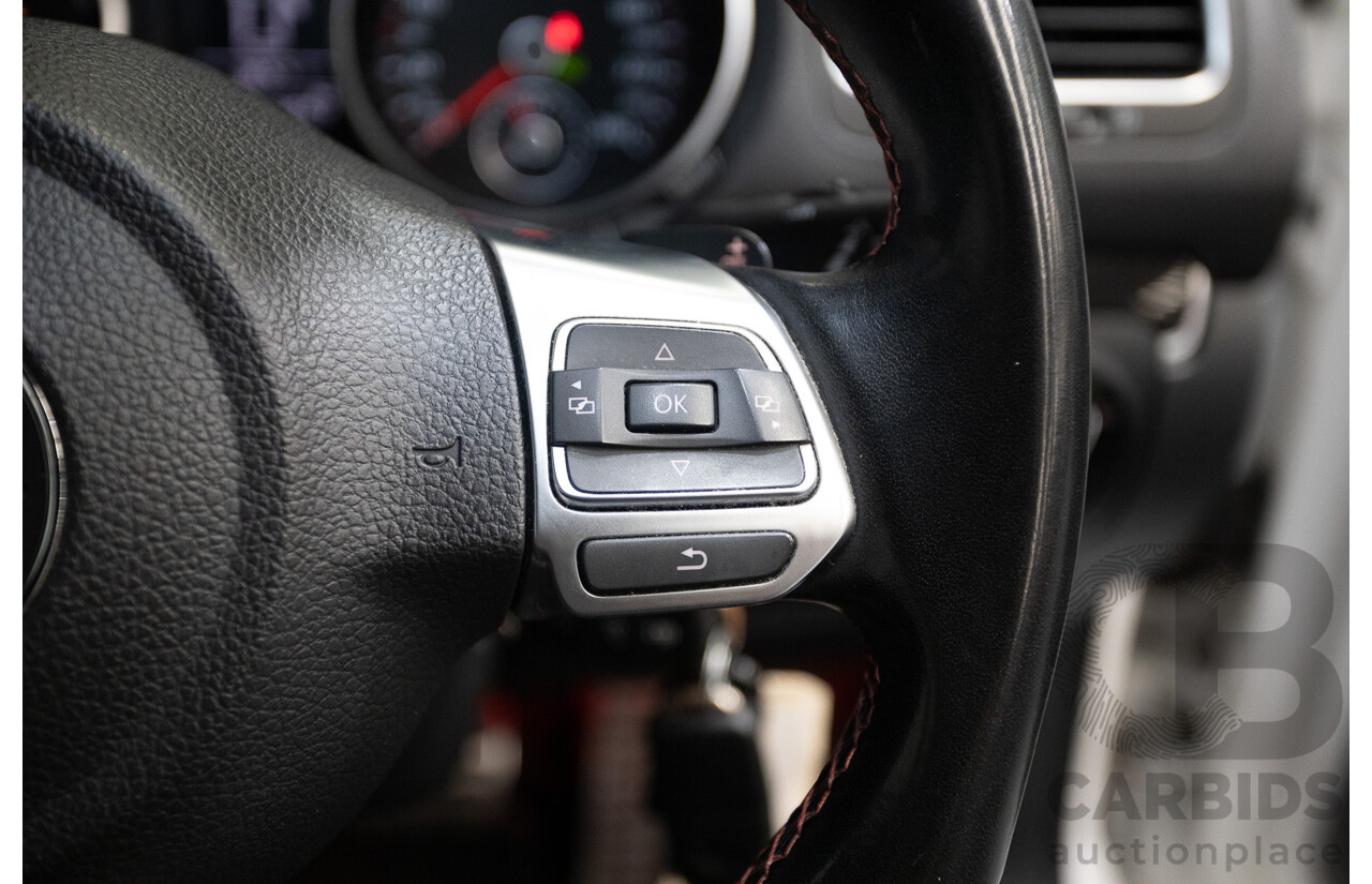 1/2013 Volkswagen Golf GTI 1K MY13 5D Hatchback White Turbo 2.0L