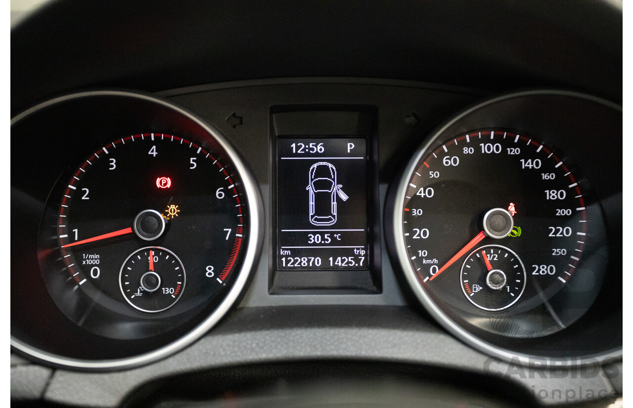 1/2013 Volkswagen Golf GTI 1K MY13 5D Hatchback White Turbo 2.0L