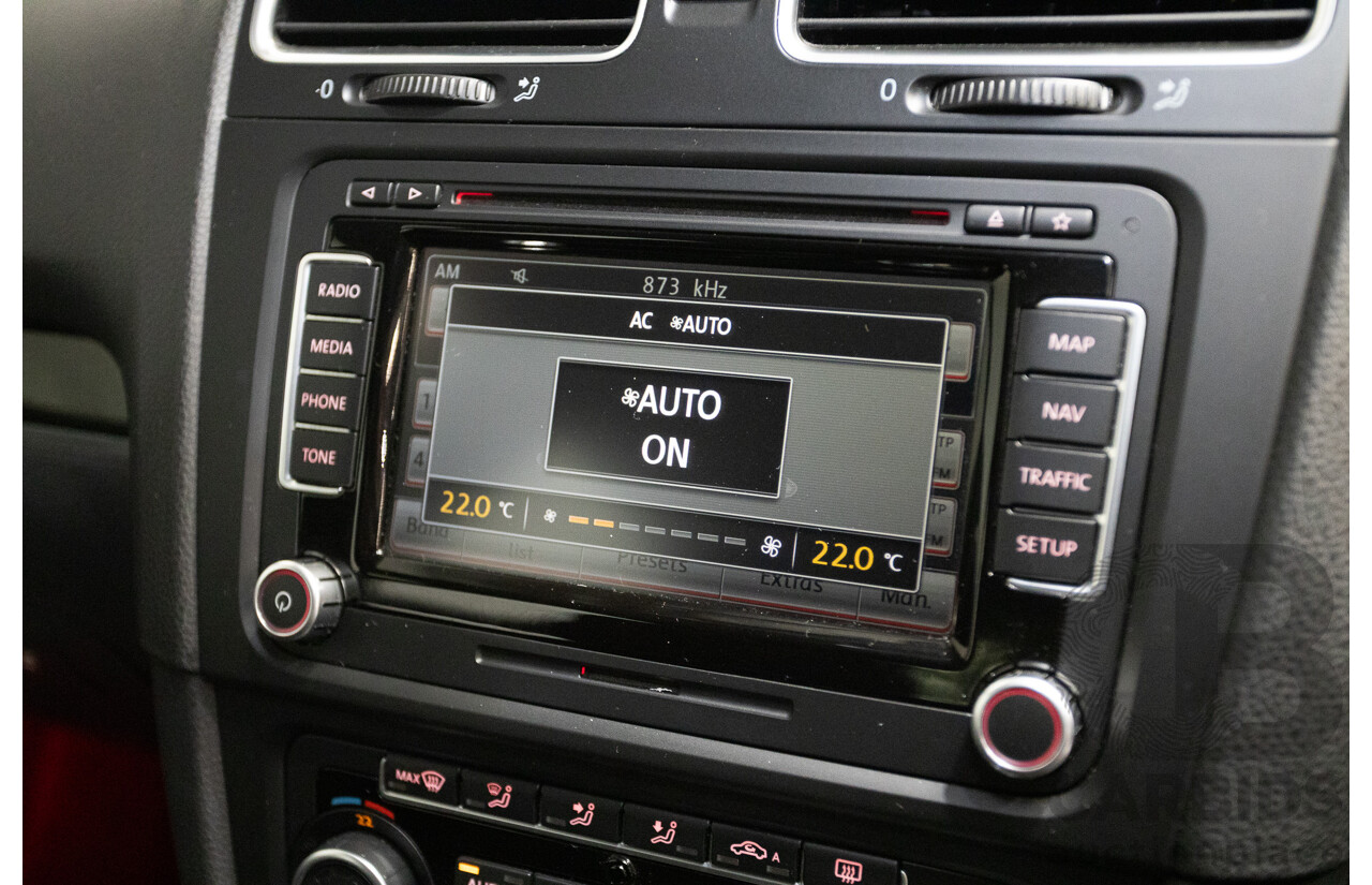 1/2013 Volkswagen Golf GTI 1K MY13 5D Hatchback White Turbo 2.0L