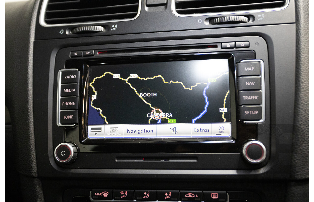 1/2013 Volkswagen Golf GTI 1K MY13 5D Hatchback White Turbo 2.0L