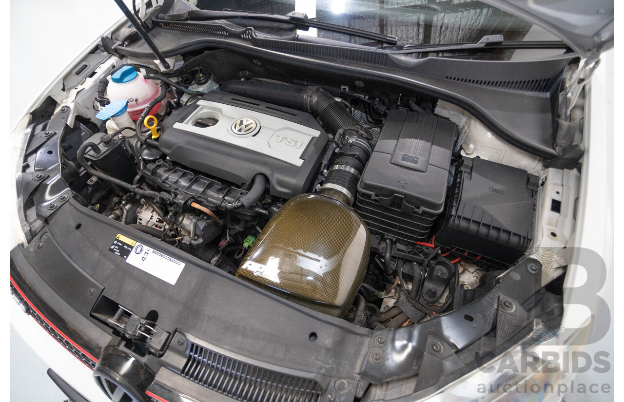 1/2013 Volkswagen Golf GTI 1K MY13 5D Hatchback White Turbo 2.0L