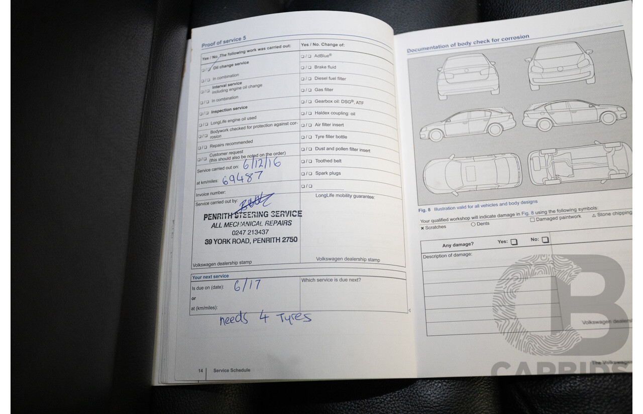 1/2013 Volkswagen Golf GTI 1K MY13 5D Hatchback White Turbo 2.0L