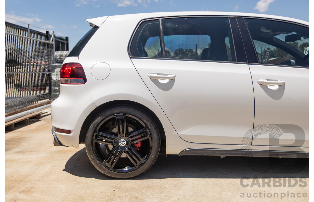 1/2013 Volkswagen Golf GTI 1K MY13 5D Hatchback White Turbo 2.0L