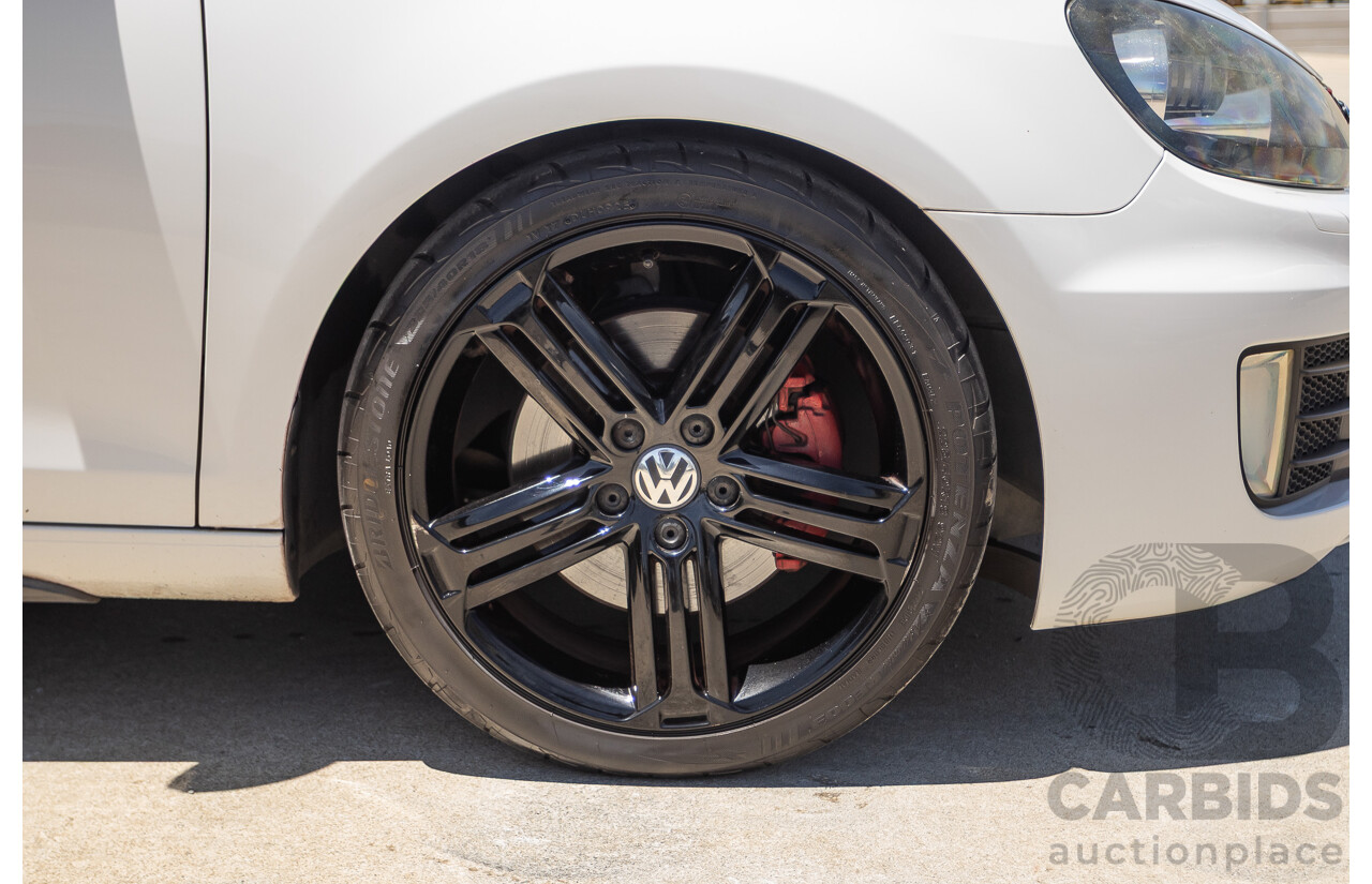 1/2013 Volkswagen Golf GTI 1K MY13 5D Hatchback White Turbo 2.0L