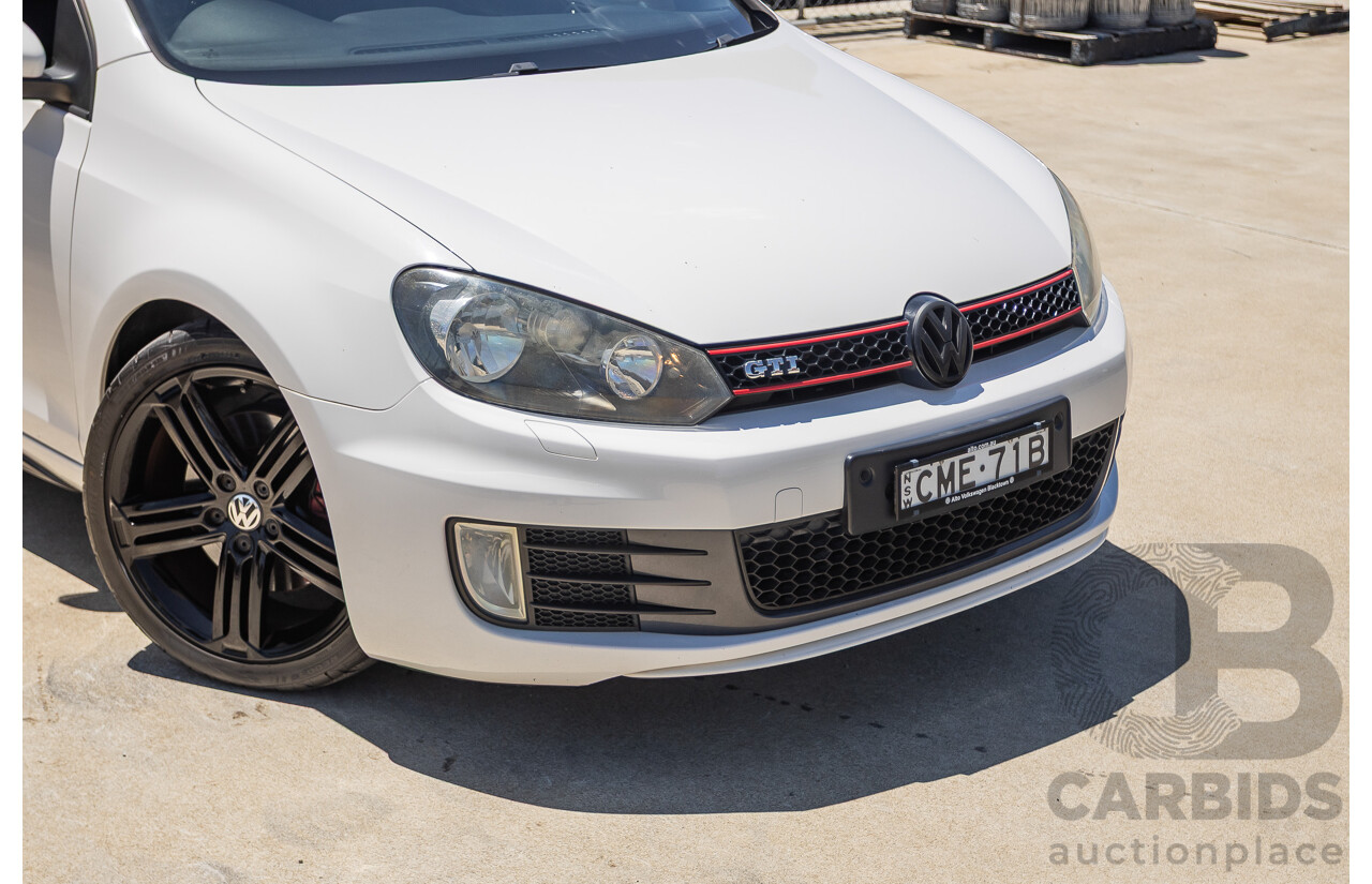 1/2013 Volkswagen Golf GTI 1K MY13 5D Hatchback White Turbo 2.0L