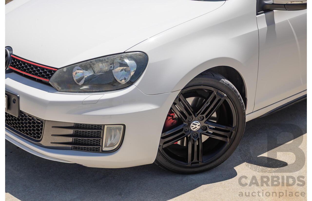 1/2013 Volkswagen Golf GTI 1K MY13 5D Hatchback White Turbo 2.0L