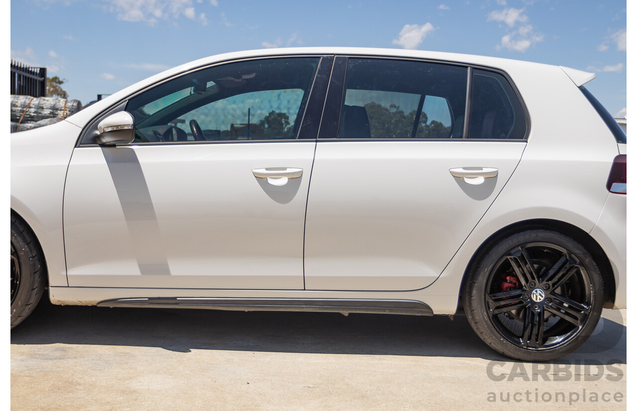 1/2013 Volkswagen Golf GTI 1K MY13 5D Hatchback White Turbo 2.0L