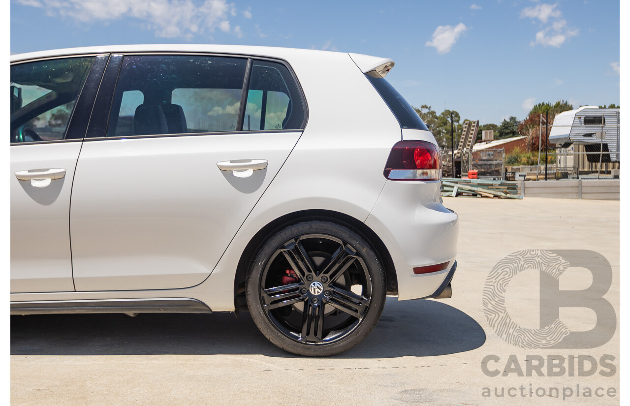 1/2013 Volkswagen Golf GTI 1K MY13 5D Hatchback White Turbo 2.0L