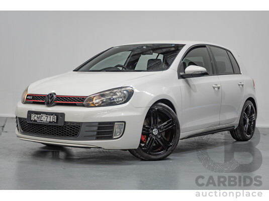 1/2013 Volkswagen Golf GTI 1K MY13 5D Hatchback White Turbo 2.0L