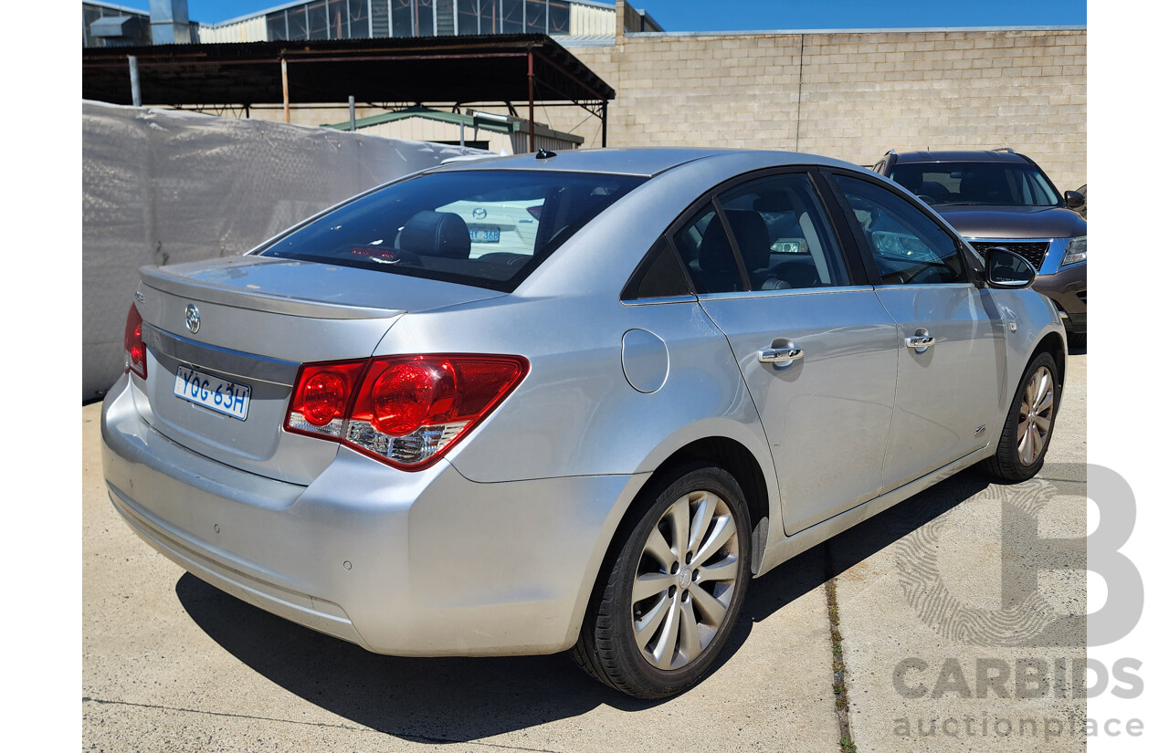6/2014 Holden Cruze Z-Series JH MY14 4d Sedan Silver 1.8L