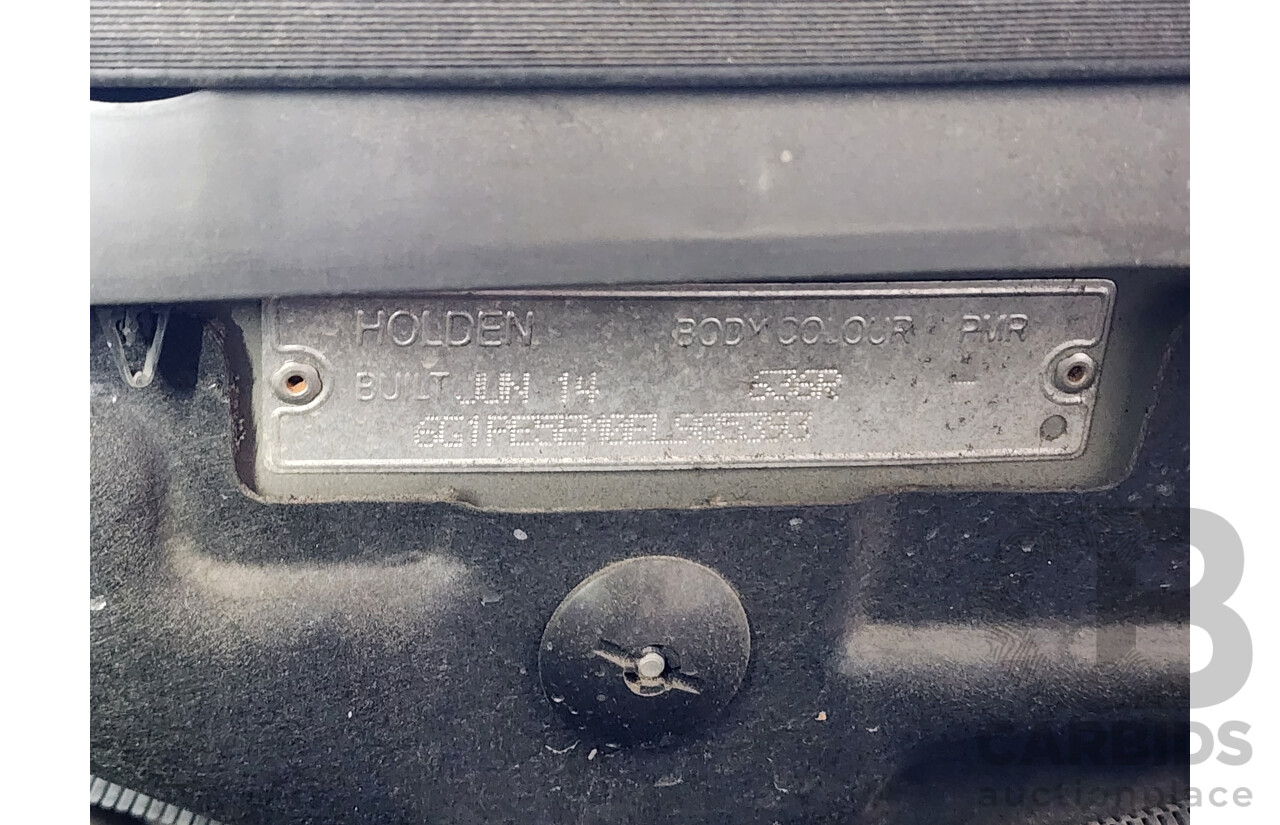 6/2014 Holden Cruze Z-Series JH MY14 4d Sedan Silver 1.8L