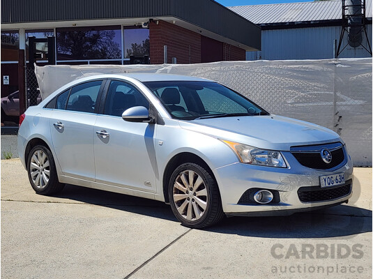 6/2014 Holden Cruze Z-Series JH MY14 4d Sedan Silver 1.8L