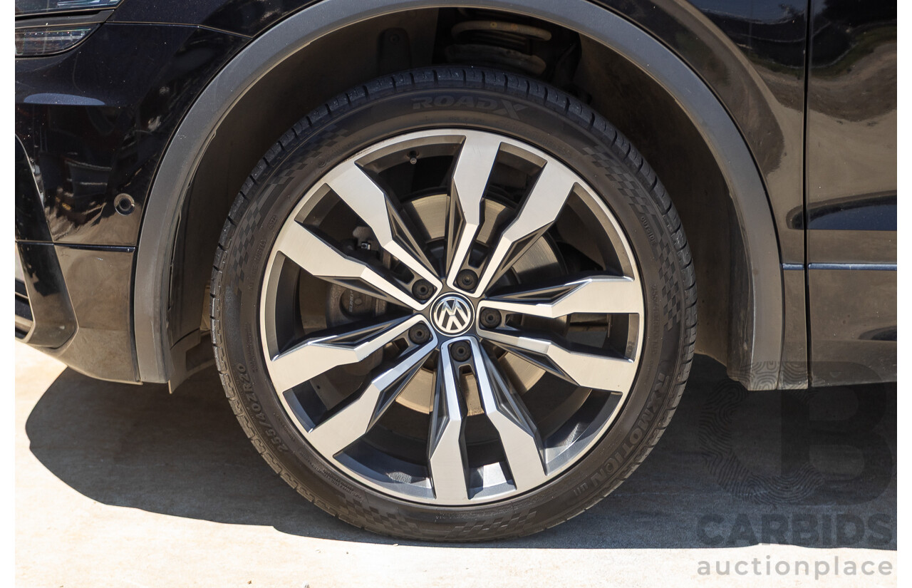 7/2019 Volkswagen Tiguan 132 TSI R-Line Edition (AWD) 5NA MY19 4D Wagon Deep Black Pearl Turbo 2.0L