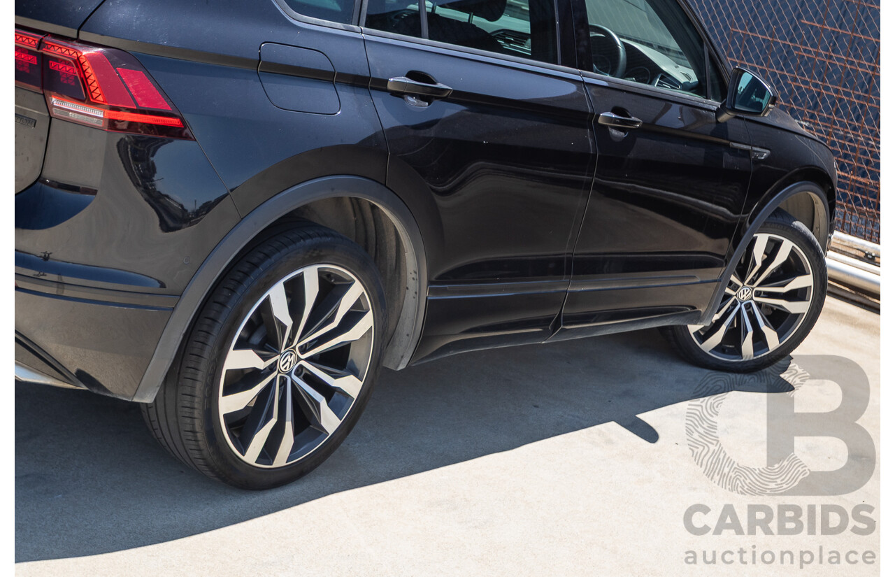7/2019 Volkswagen Tiguan 132 TSI R-Line Edition (AWD) 5NA MY19 4D Wagon Deep Black Pearl Turbo 2.0L