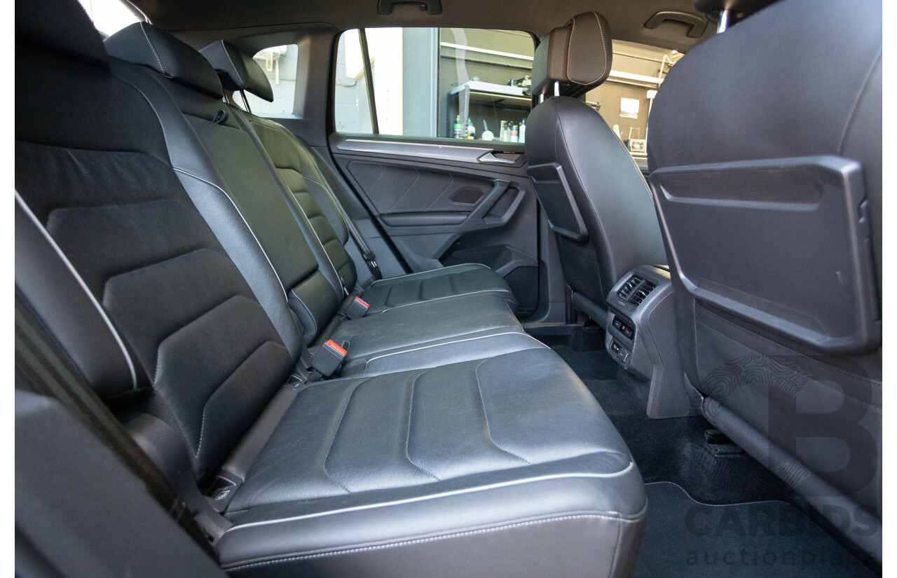 7/2019 Volkswagen Tiguan 132 TSI R-Line Edition (AWD) 5NA MY19 4D Wagon Deep Black Pearl Turbo 2.0L