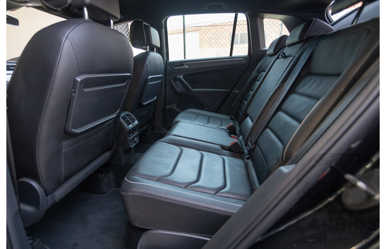 7/2019 Volkswagen Tiguan 132 TSI R-Line Edition (AWD) 5NA MY19 4D Wagon Deep Black Pearl Turbo 2.0L