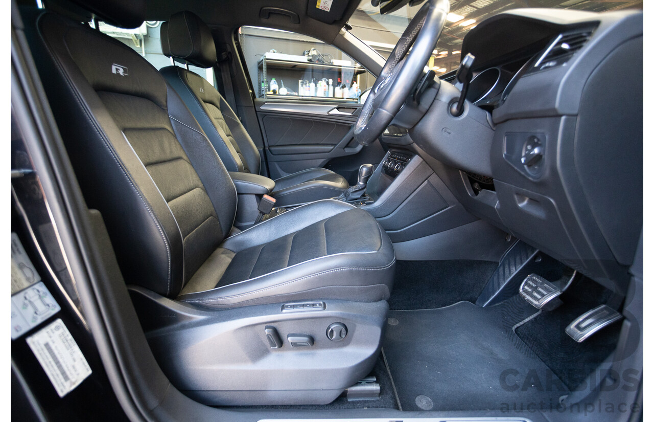 7/2019 Volkswagen Tiguan 132 TSI R-Line Edition (AWD) 5NA MY19 4D Wagon Deep Black Pearl Turbo 2.0L