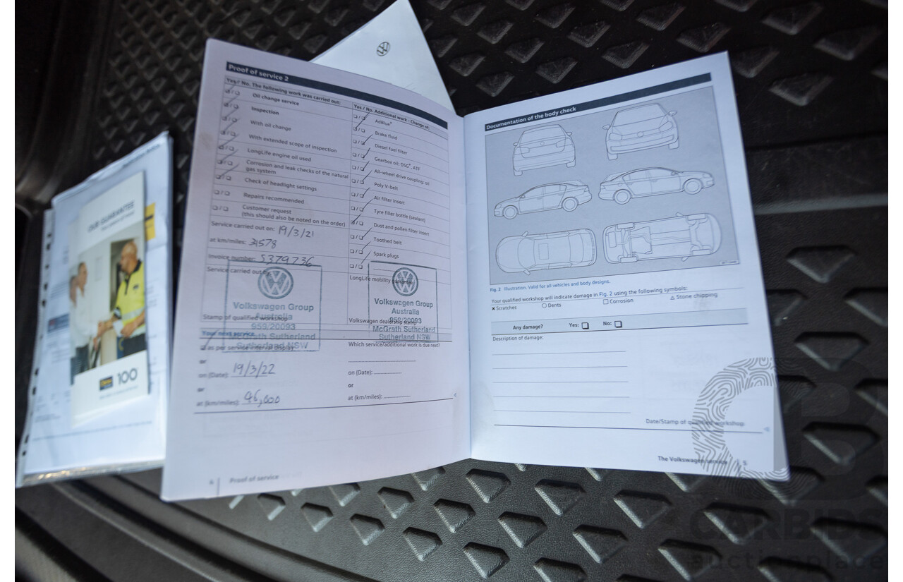 7/2019 Volkswagen Tiguan 132 TSI R-Line Edition (AWD) 5NA MY19 4D Wagon Deep Black Pearl Turbo 2.0L