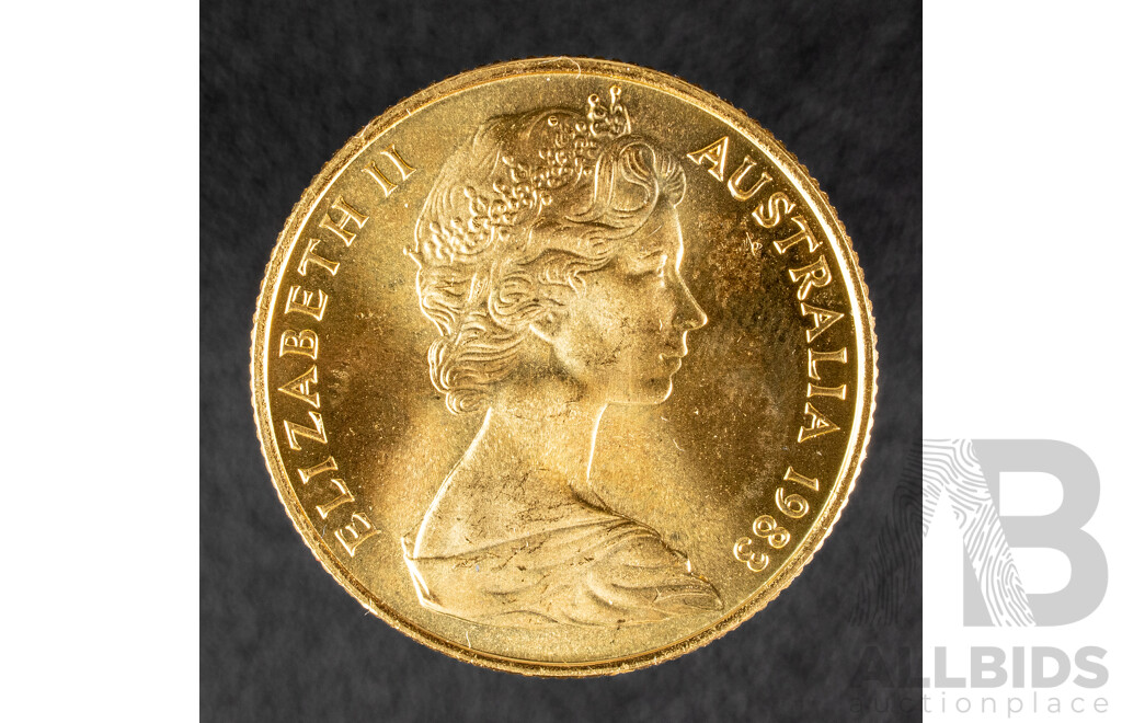 Australian RAM 1983 Gold Two Hundred Dollar Coin, Australian Koala .916