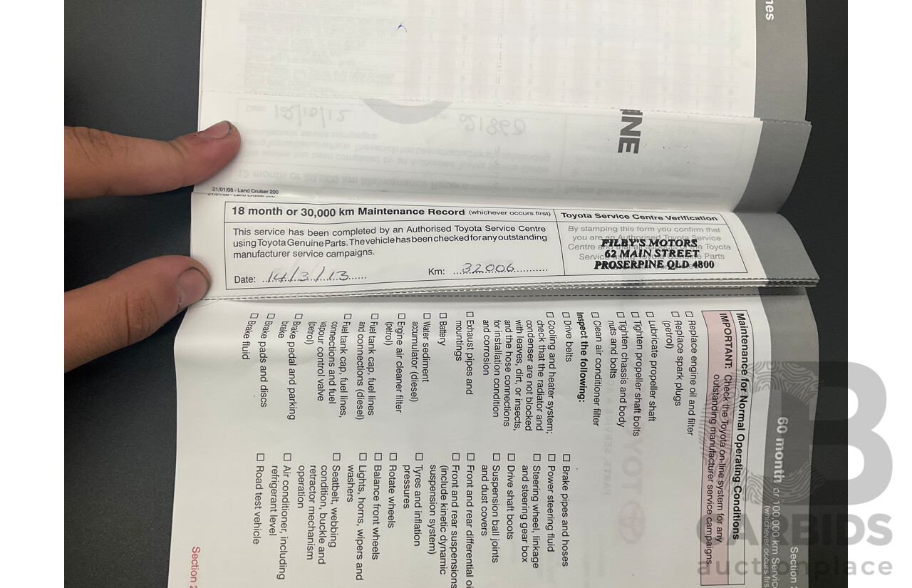 1/2011 Toyota Landcruiser GXL (4x4) VDJ200R 09 Upgrade 4d Wagon Magnetic Grey Metallic Turbo Diesel V8 4.5L