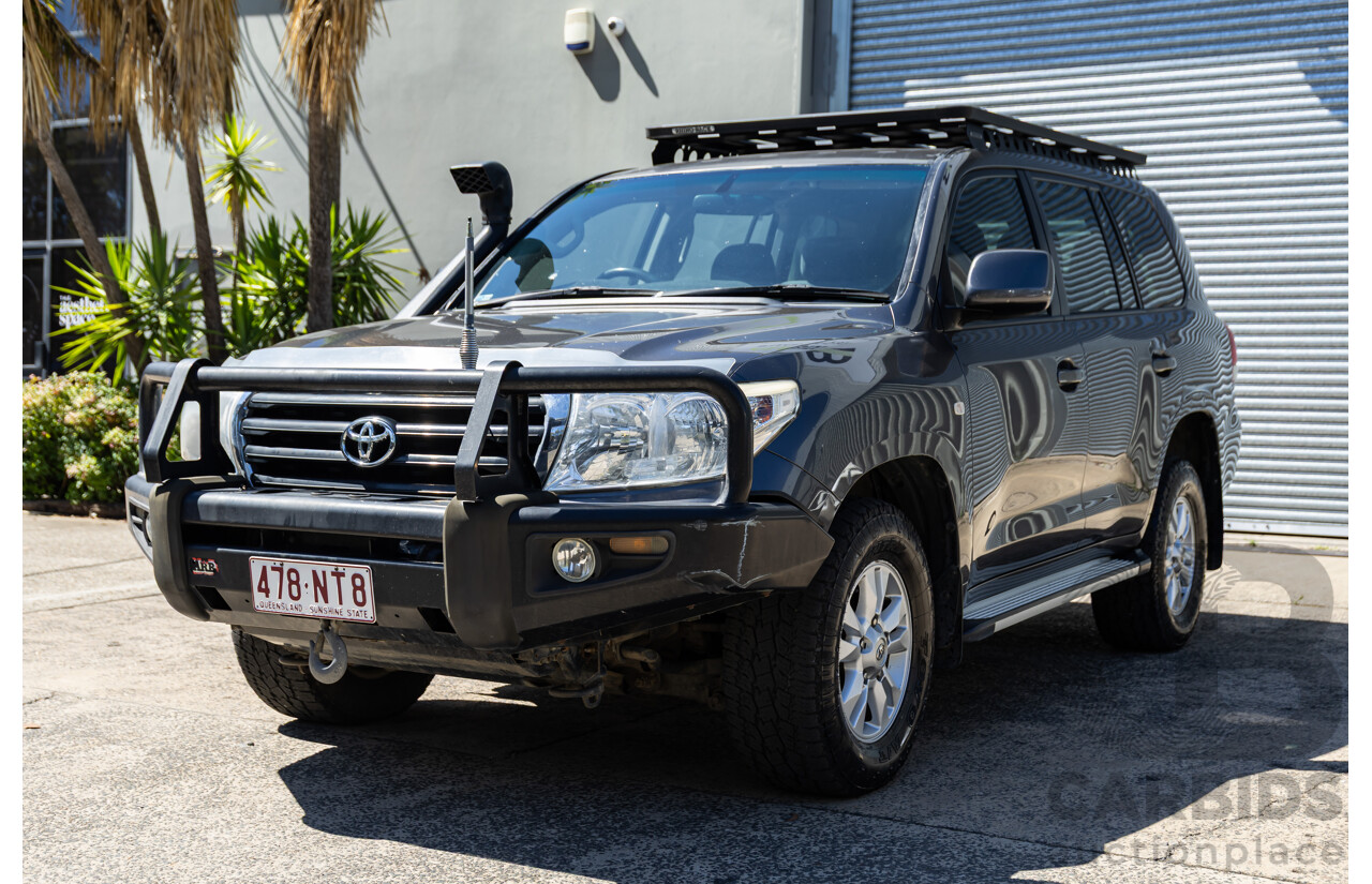 1/2011 Toyota Landcruiser GXL (4x4) VDJ200R 09 Upgrade 4d Wagon Magnetic Grey Metallic Turbo Diesel V8 4.5L