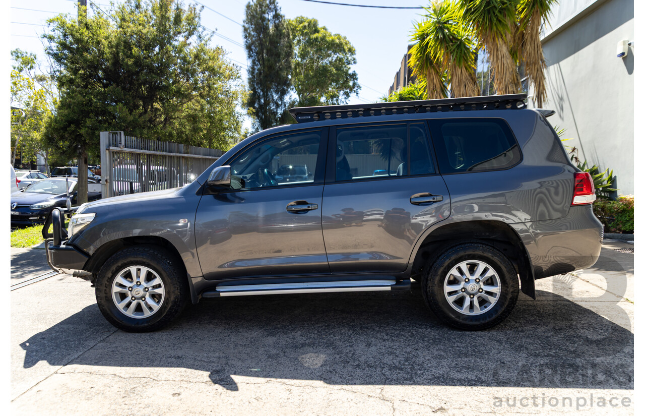 1/2011 Toyota Landcruiser GXL (4x4) VDJ200R 09 Upgrade 4d Wagon Magnetic Grey Metallic Turbo Diesel V8 4.5L