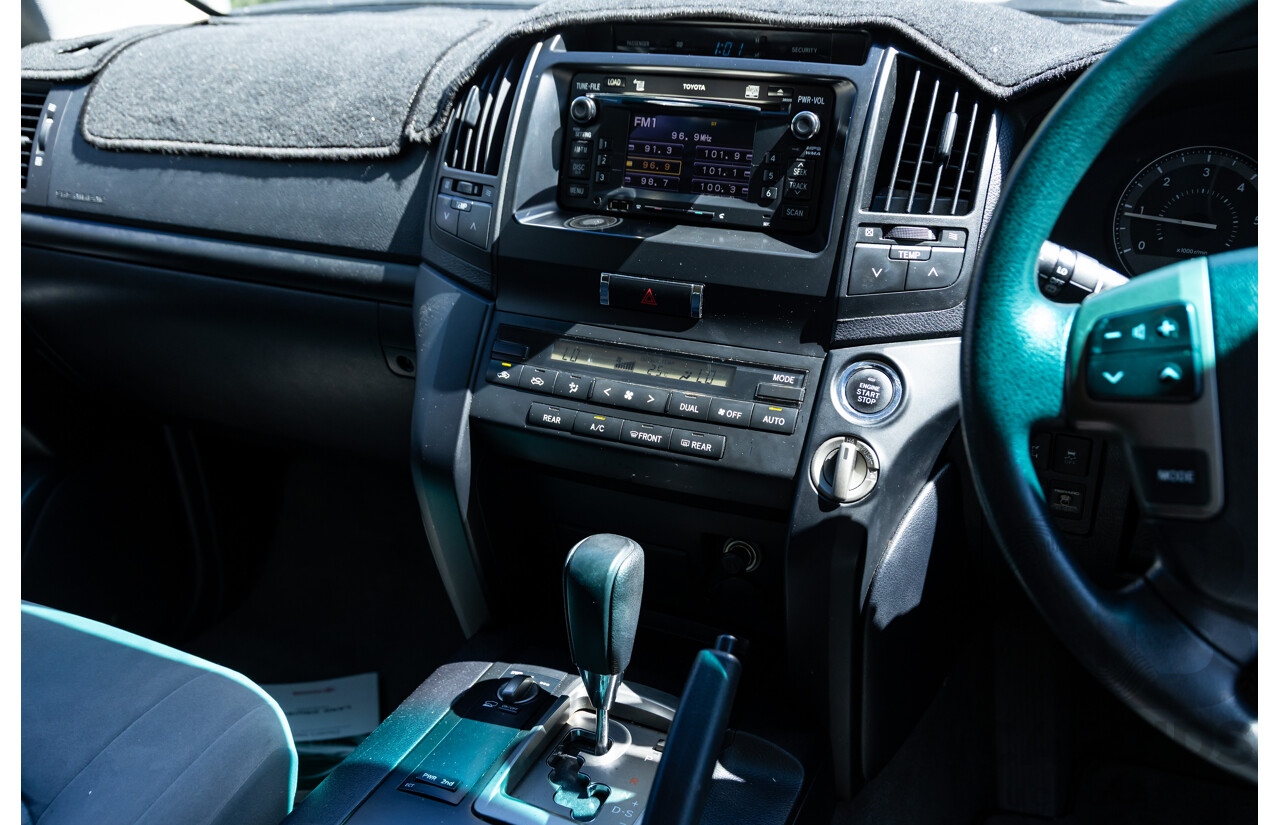 1/2011 Toyota Landcruiser GXL (4x4) VDJ200R 09 Upgrade 4d Wagon Magnetic Grey Metallic Turbo Diesel V8 4.5L