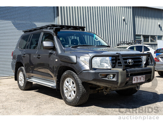 1/2011 Toyota Landcruiser GXL (4x4) VDJ200R 09 Upgrade 4d Wagon Magnetic Grey Metallic Turbo Diesel V8 4.5L