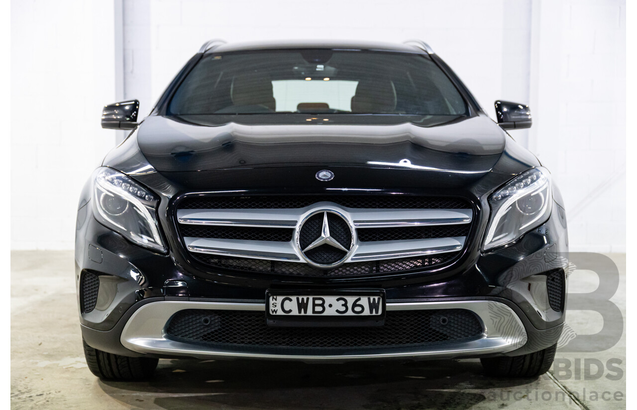 11/2014 Mercedes-Benz GLA200 CDI (FWD) X156 4d Wagon Cosmos Black Metallic Turbo 2.1L