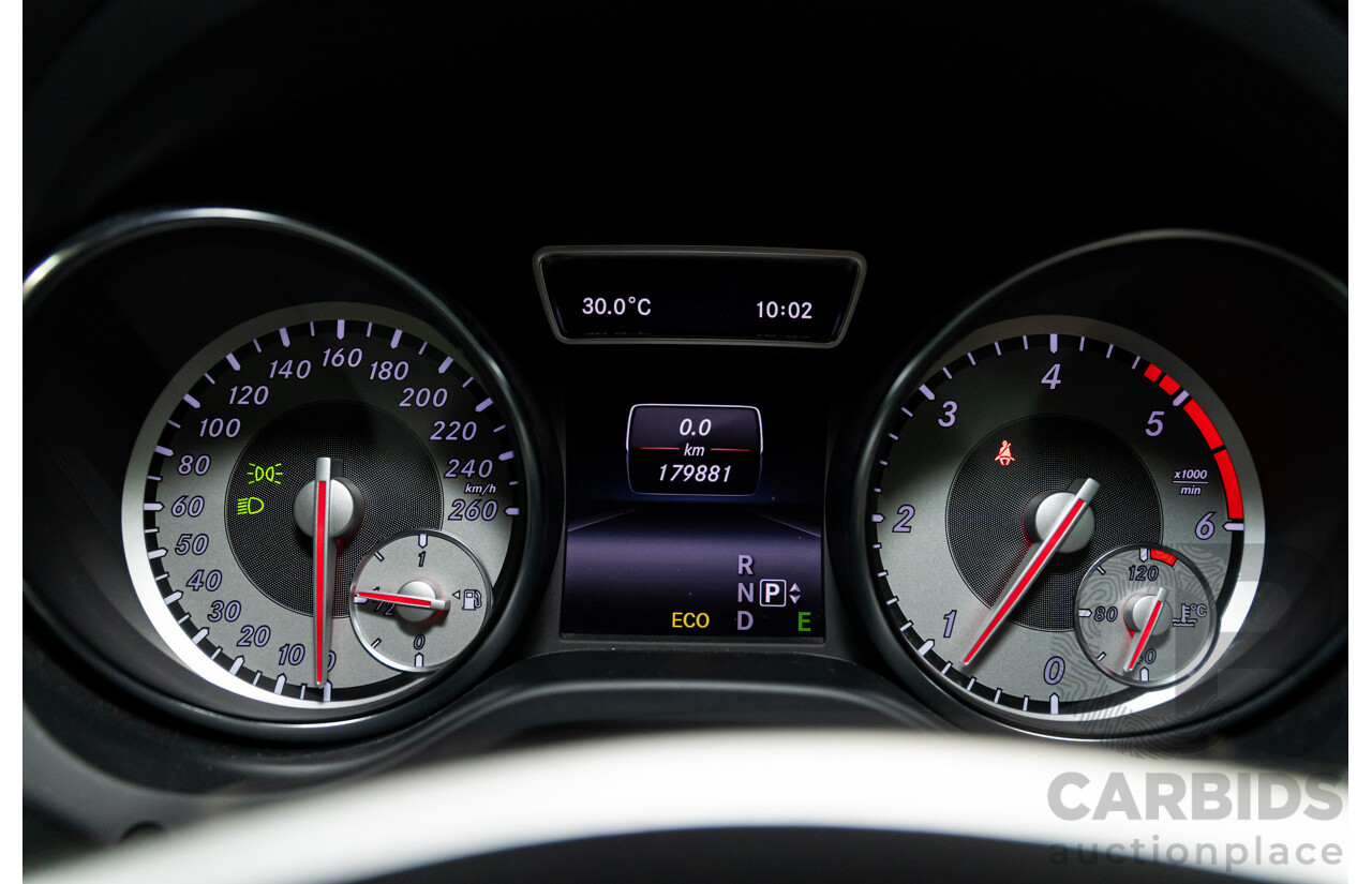 11/2014 Mercedes-Benz GLA200 CDI (FWD) X156 4d Wagon Cosmos Black Metallic Turbo 2.1L