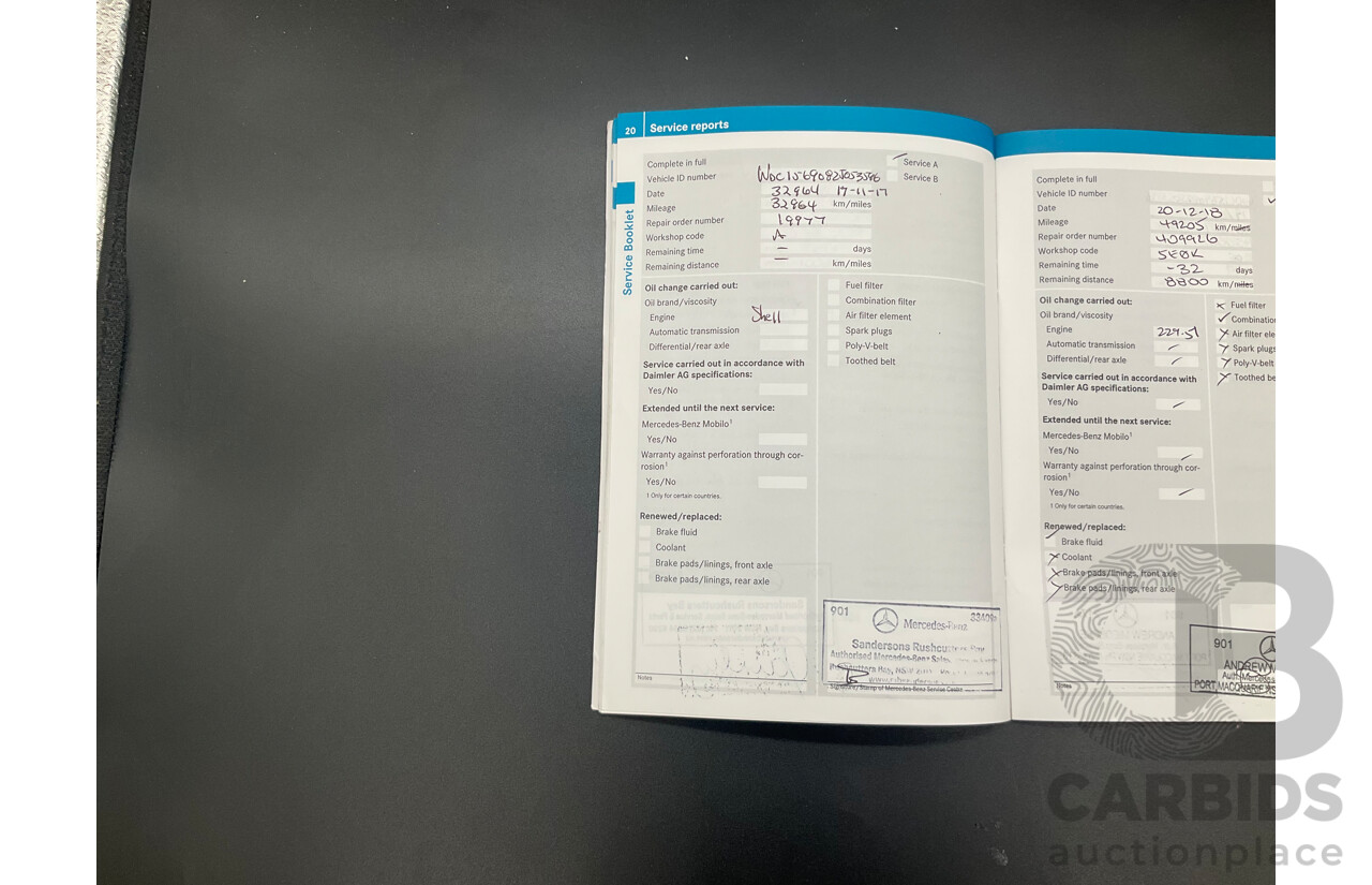 11/2014 Mercedes-Benz GLA200 CDI (FWD) X156 4d Wagon Cosmos Black Metallic Turbo 2.1L