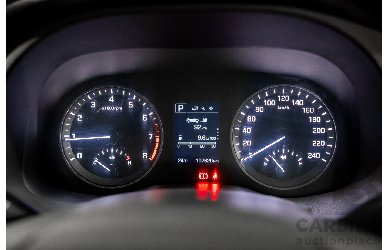 8/2015 Hyundai Tucson Active X (FWD) TL 4d Wagon Pure White 2.0L