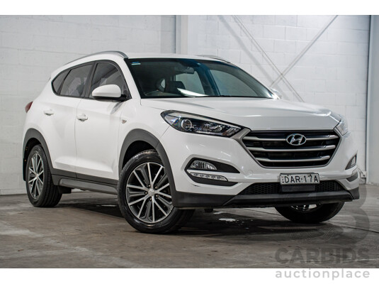 8/2015 Hyundai Tucson Active X (FWD) TL 4d Wagon Pure White 2.0L
