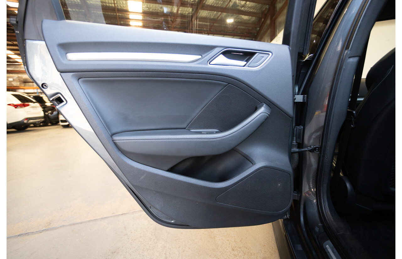 10/2014 Audi S3 2.0 TFSI QUATTRO (AWD) 8V MY14 4D Sedan Daytona Grey Pearl Turbo 2.0L